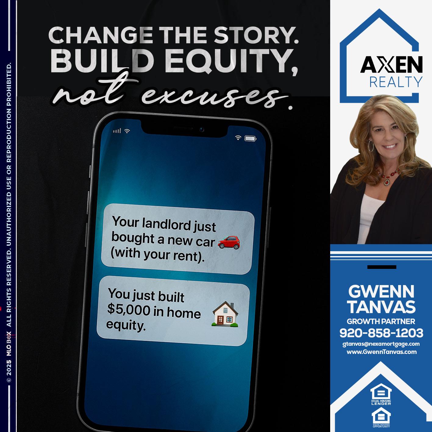 CHANGE THE HISTORY - Gwenn Tanvas -Certified Mortgage Consultant