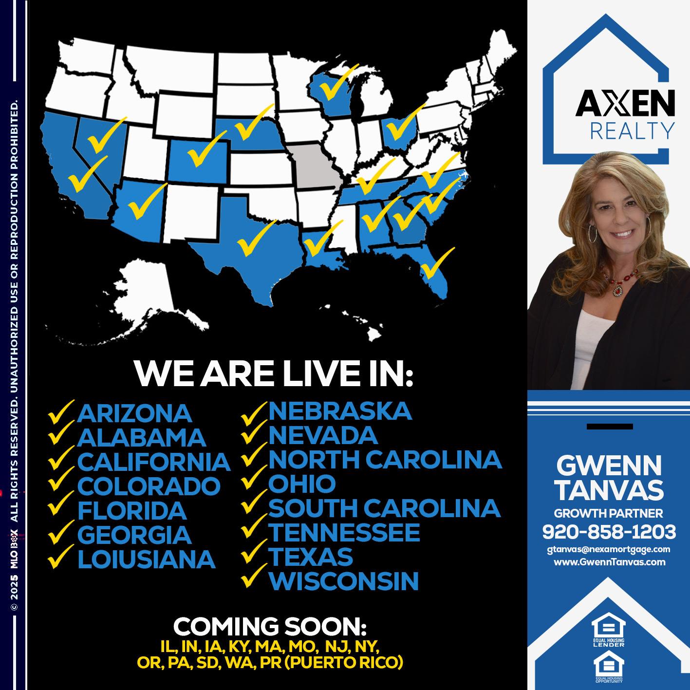 NEVADA UNLOCK - Gwenn Tanvas -Certified Mortgage Consultant