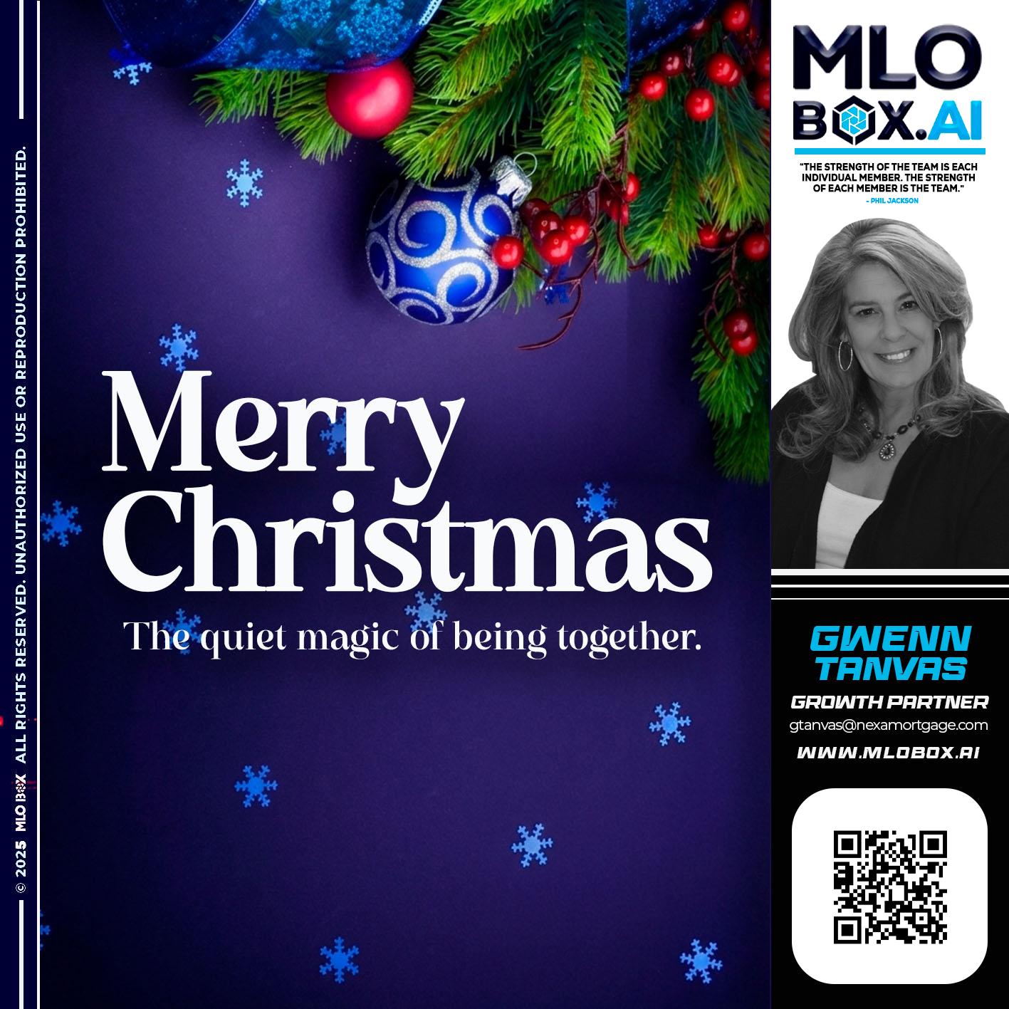 merry christmas - Gwenn Tanvas -Certified Mortgage Consultant