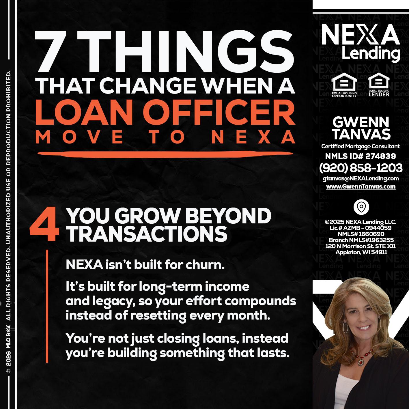 7 THINGS (4) - Gwenn Tanvas -Certified Mortgage Consultant