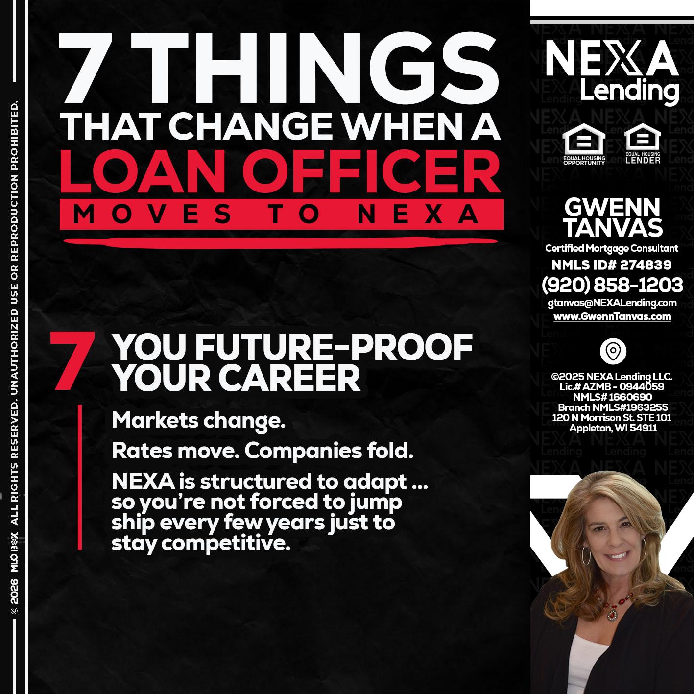 7 THINGS (7) - Gwenn Tanvas -Certified Mortgage Consultant