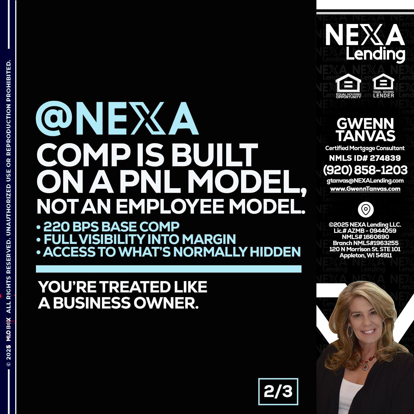 2 OF 3 - Gwenn Tanvas -Certified Mortgage Consultant