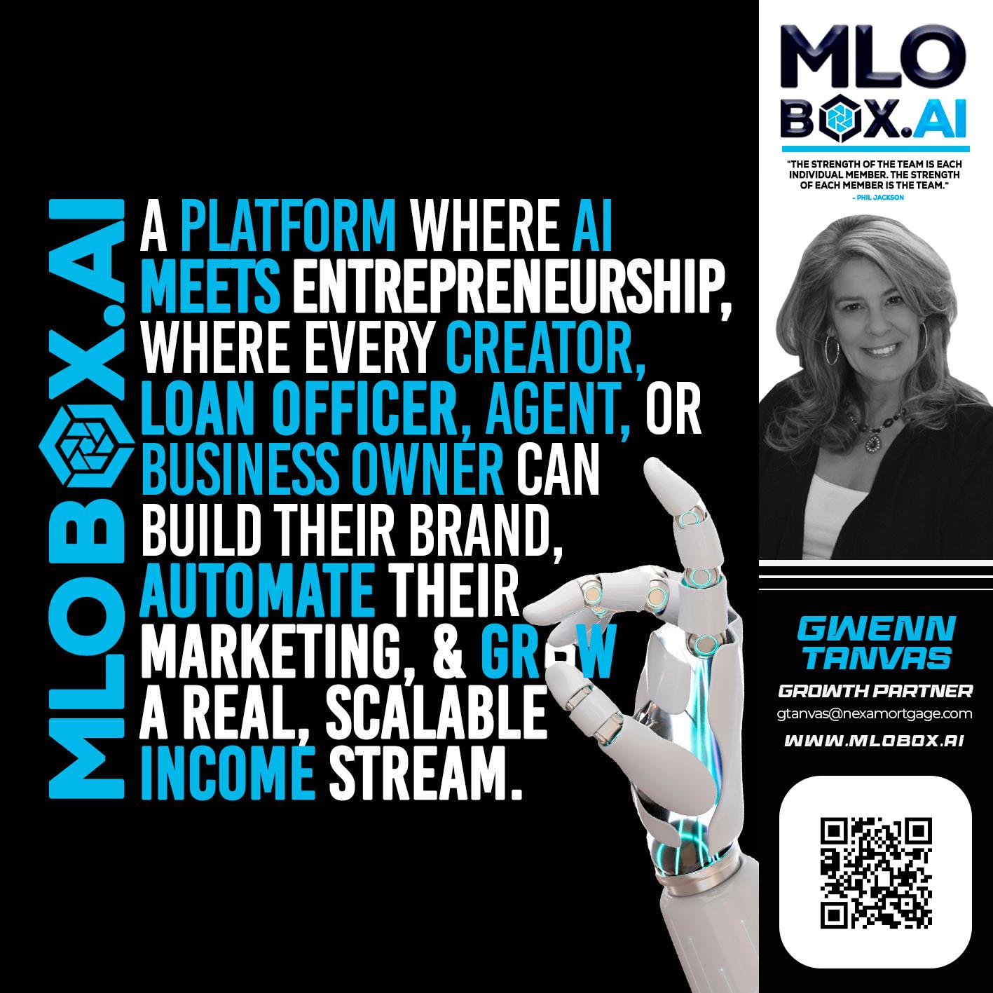 A PLATFORM - Gwenn Tanvas -Certified Mortgage Consultant