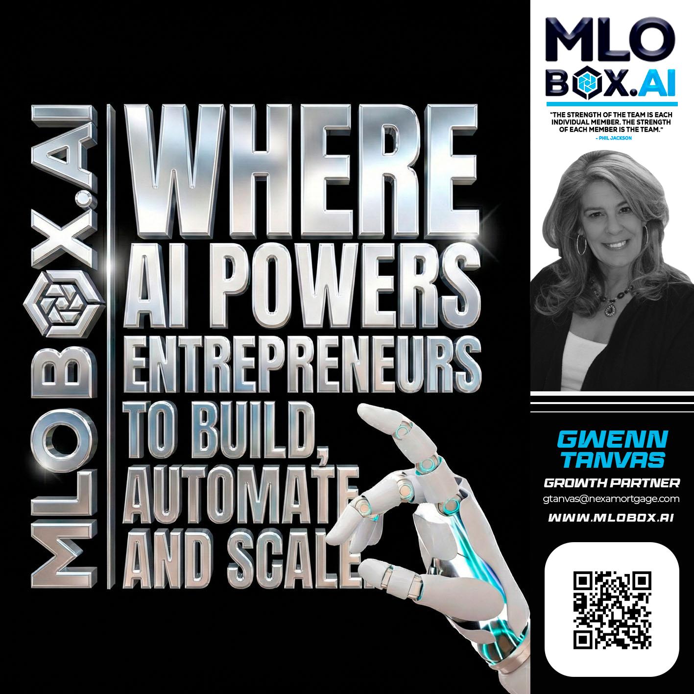 WHERE AI POWERS - Gwenn Tanvas -Certified Mortgage Consultant