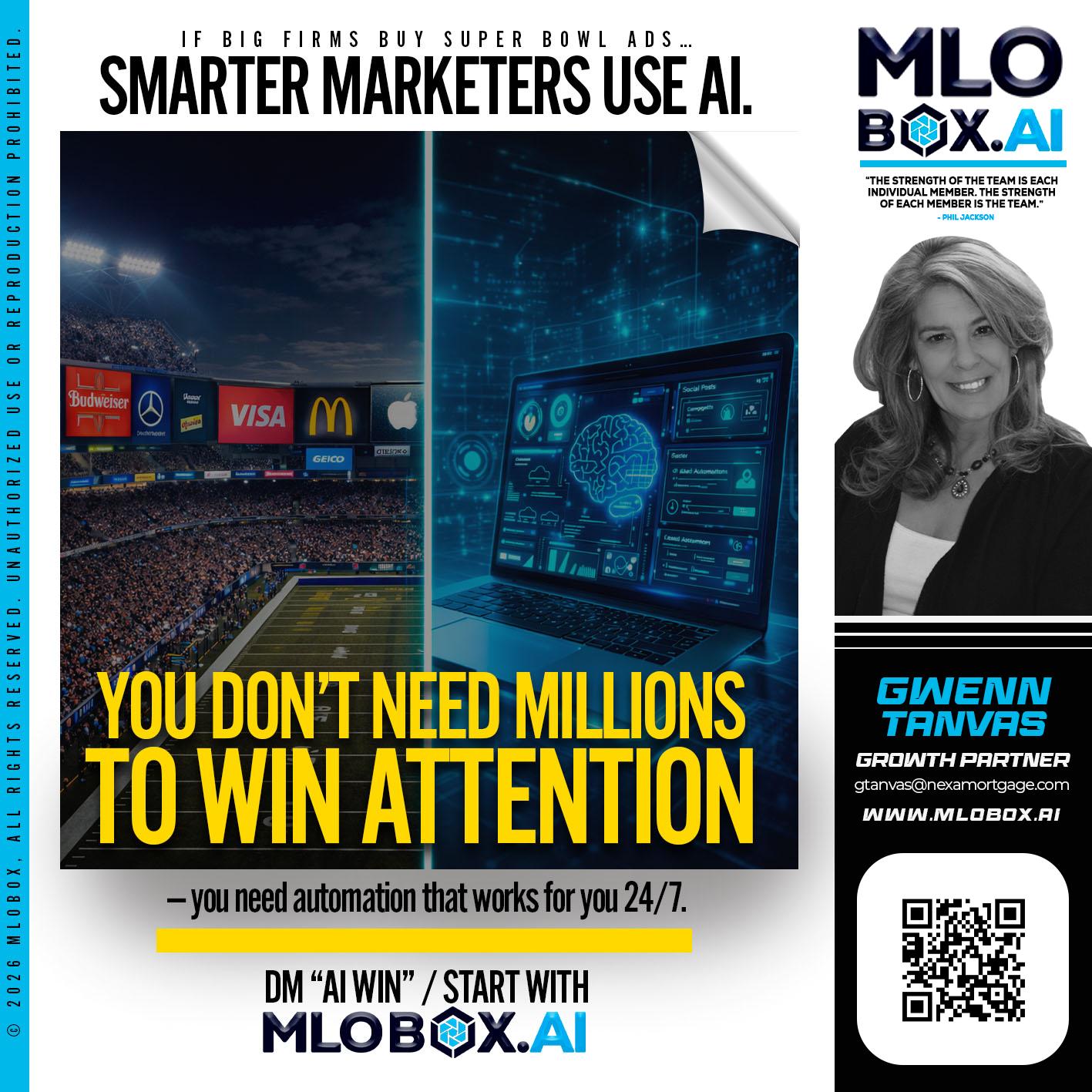 you don't need - Gwenn Tanvas -Certified Mortgage Consultant