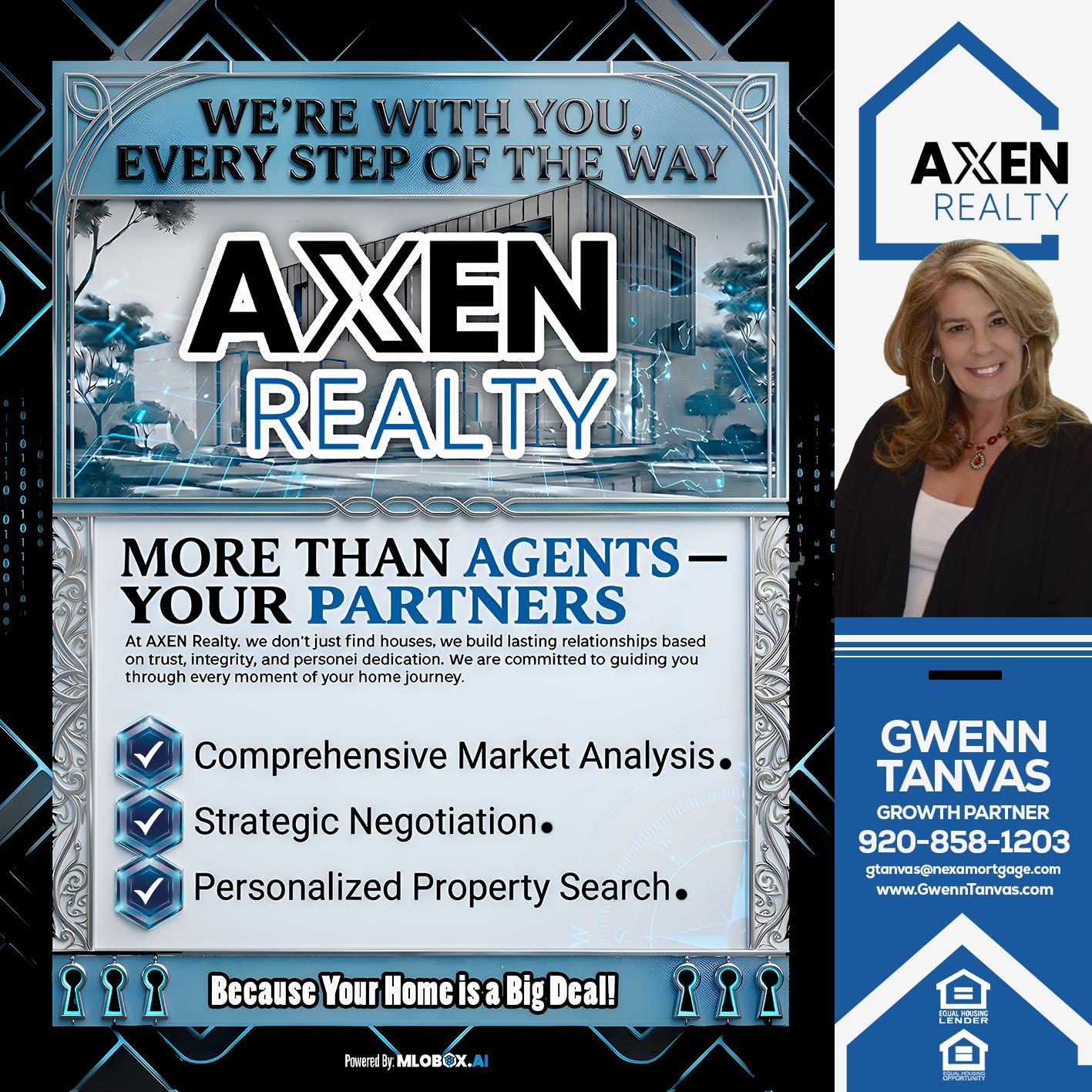 EVERY STEP OF THE WAY - Gwenn Tanvas -Certified Mortgage Consultant