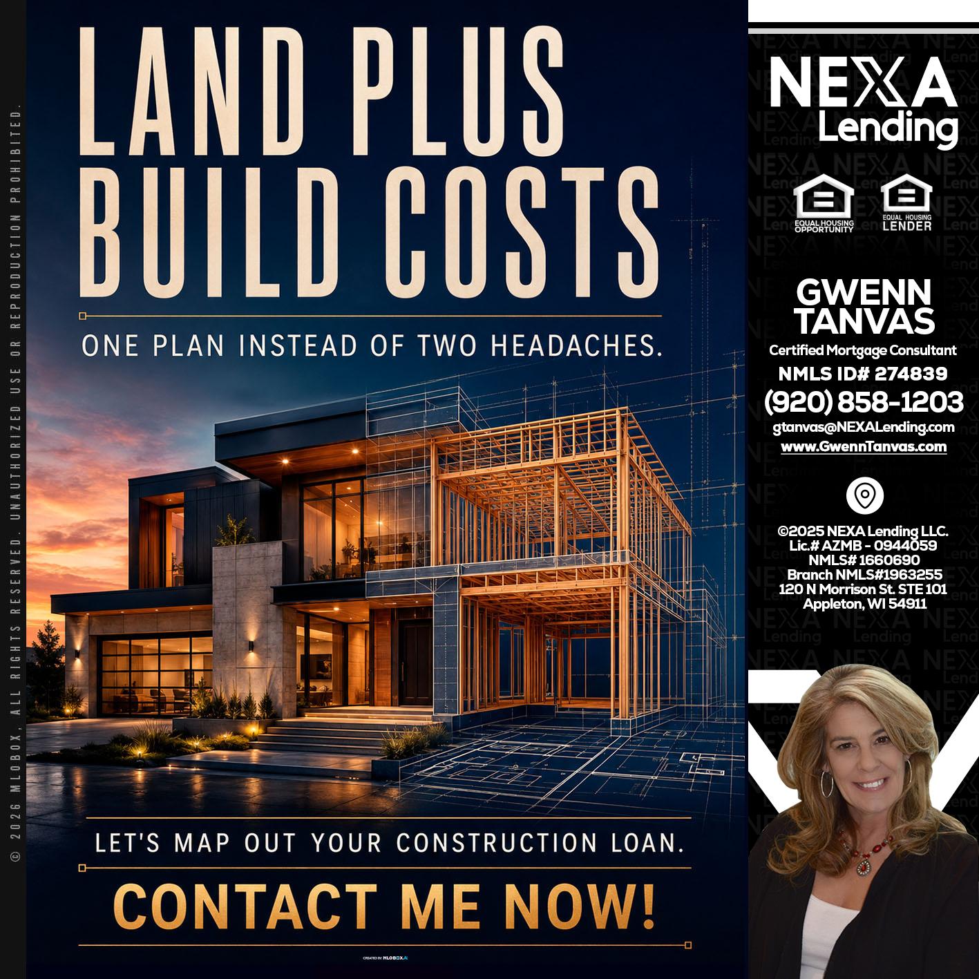 LAND PLUS - Gwenn Tanvas -Certified Mortgage Consultant